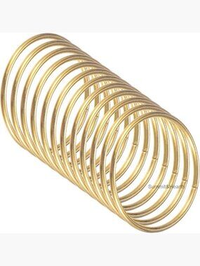 12-Pack 2 Inch Metal Macrame Rings for DIY Crafts and Home Decor